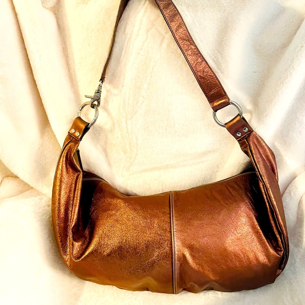 Banana Republic Copper Hobo Bag